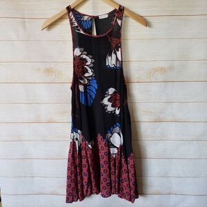 Free People Floral Tank Top Tunic Women's